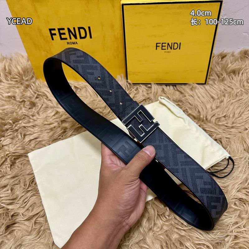 Fendi belt 40mmX100-125cm 8L179